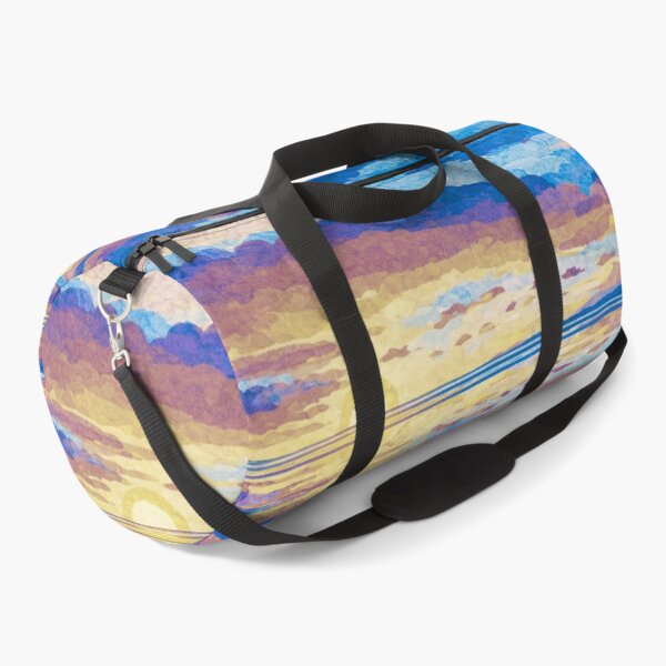 Item preview, Dramatic Sunset over Salt Flats VII, Salar de Uyuni, Bolivian Landscape, Mixed Media Digital Collage designed and sold by SWSandraWechner.