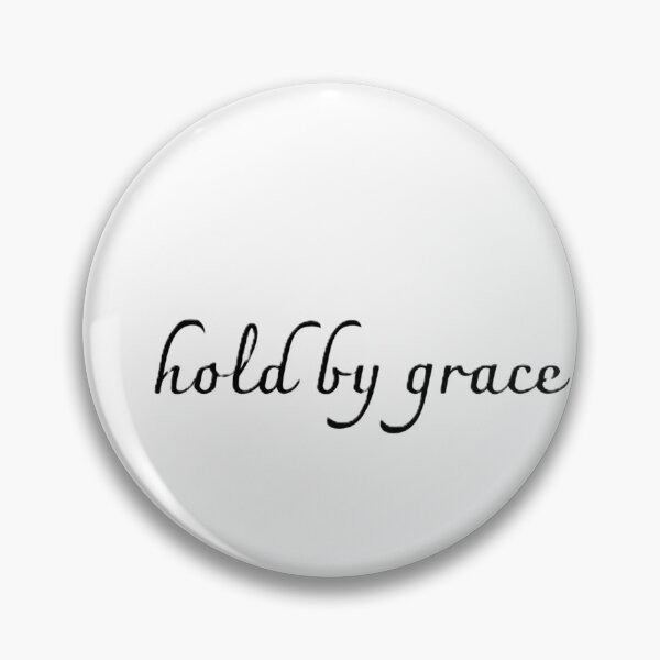 Item preview, Hold By Grace Minimalist Faith Aesthetic Design designed and sold by Yvisimplelife.