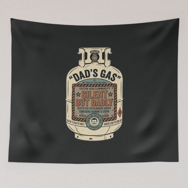 Item preview, Silent But Dadly Dad's Gas Funny Father's Day Fart Dad Joke Farting Vintage designed and sold by alenaz.