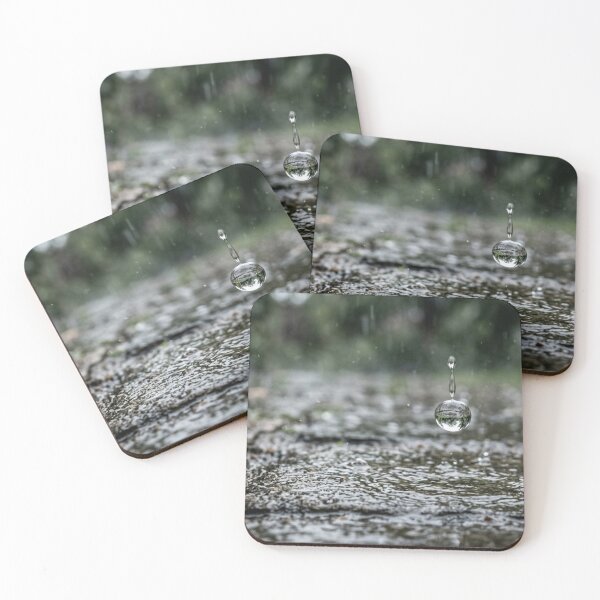 Item preview, Raindrop suspended before impact. designed and sold by Malisa345.