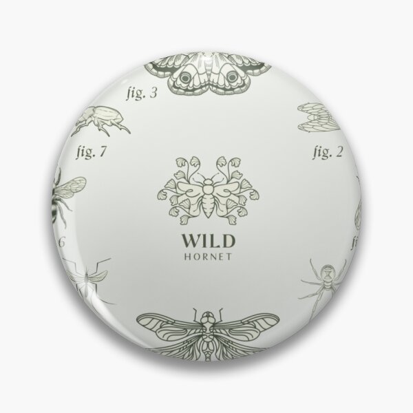 Item preview, Vintage Insect Taxonomy Botanical Wild Hornet Art designed and sold by TZAR WORKS.