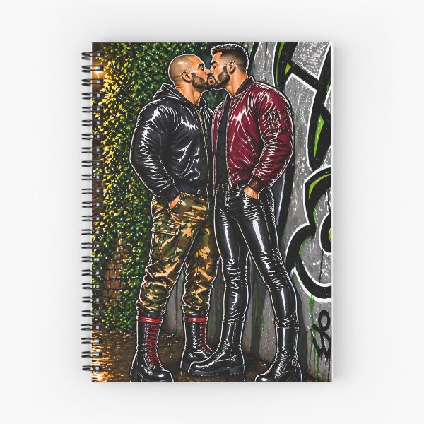 Item preview, Alleyway Meeting designed and sold by Leatherandsmoke.