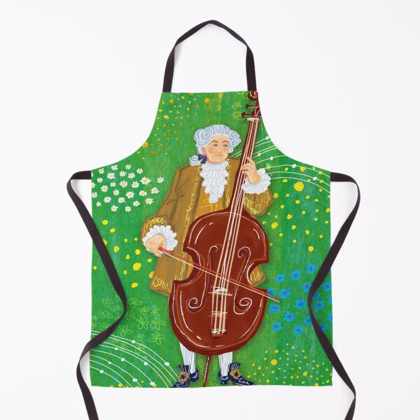 Item preview, Classical music, Baroque musician Double bass player designed and sold by Bearlala.