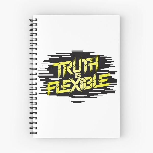 Item preview, Truth Is Flexible Glitch Art Digital Design Statement designed and sold by cabana.space.