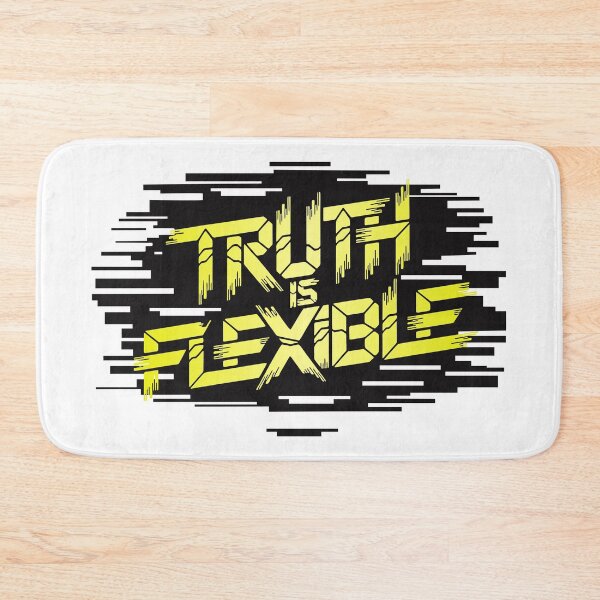 Item preview, Truth Is Flexible Glitch Art Digital Design Statement designed and sold by cabana.space.