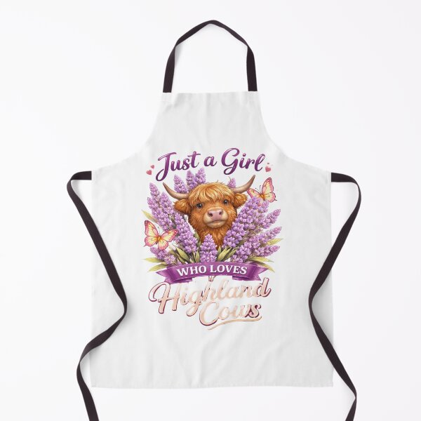 Item preview, Just A Girl Who Loves Highland Cows designed and sold by vampbabe54.