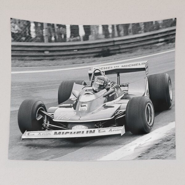 Item preview, Vintage Formula One 1970s Black and White – Classic F1 Race Car Monaco Style Motorsport Photography designed and sold by Road To Track.