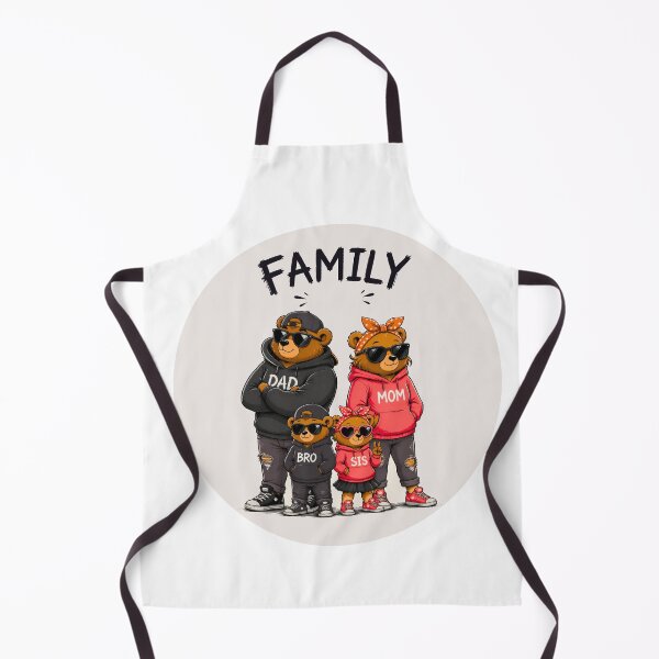 Item preview, Big bear Family Dad Mom Bro Sis designed and sold by CozyAStudio.