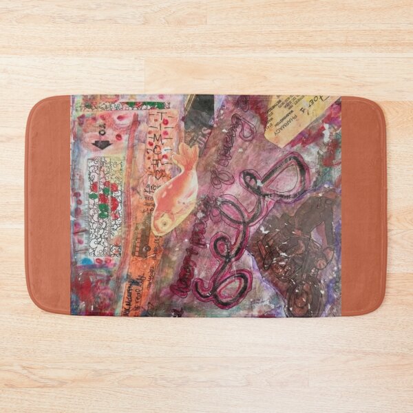 Item preview, time to grow up (mixed media) designed and sold by MKMV collages/notes/bright colors.