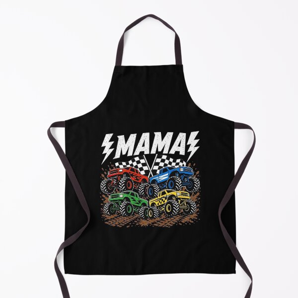 Item preview, Mama Retro Monster Truck Family Crew Birthday Matching designed and sold by clothesy7.