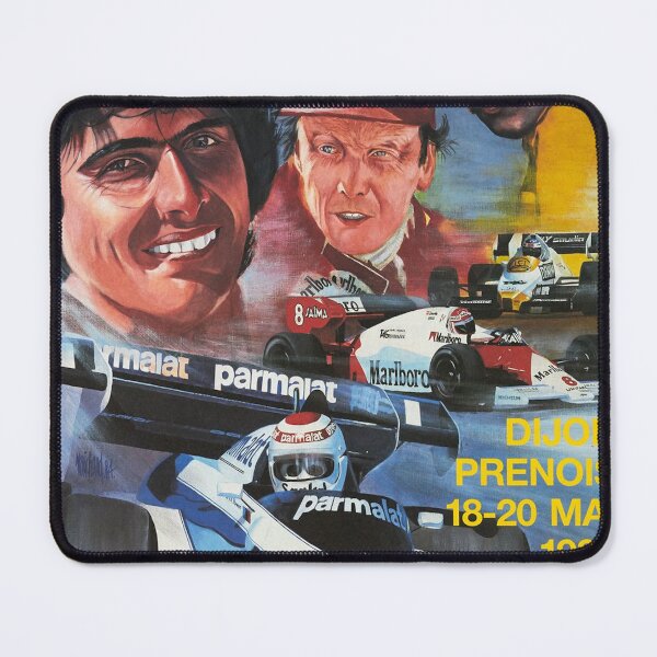 Item preview, French Grand Prix 1984 Poster Dijon Prenois - Vintage Formula 1 Motorsport Art Classic F1 Racing Print designed and sold by Road To Track.