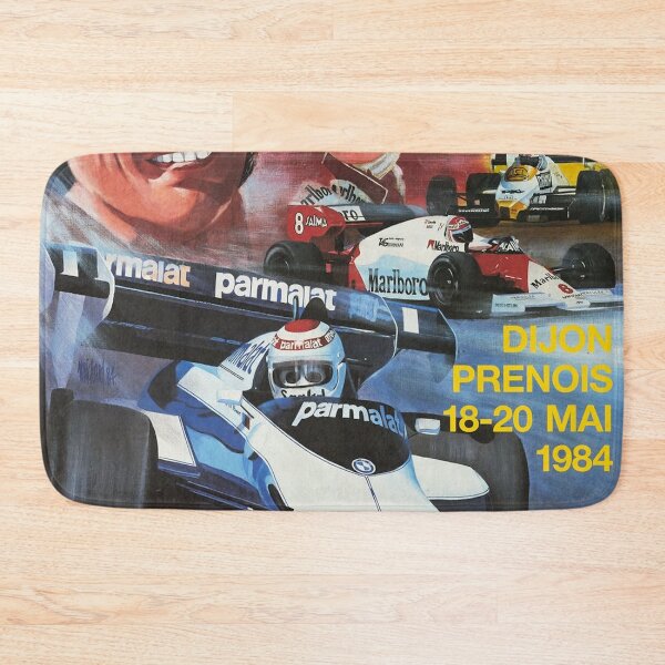 Item preview, French Grand Prix 1984 Poster Dijon Prenois - Vintage Formula 1 Motorsport Art Classic F1 Racing Print designed and sold by Road To Track.
