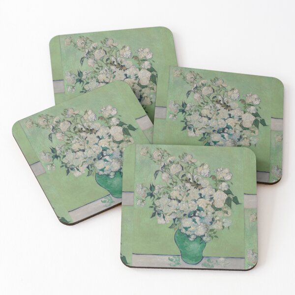 Item preview, Roses by Vincent van Gogh: Post Impressionist Floral Wall Art designed and sold by artofuniverse.