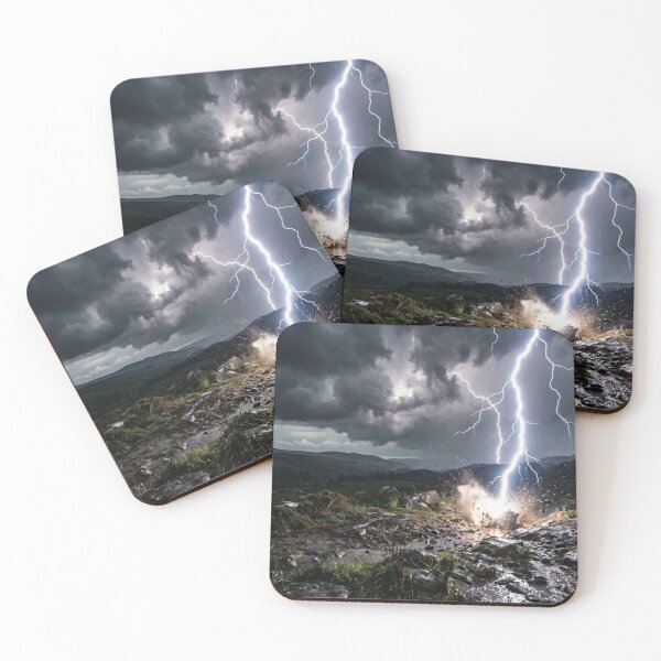 Item preview, Lightning strikes the ground. designed and sold by Malisa345.
