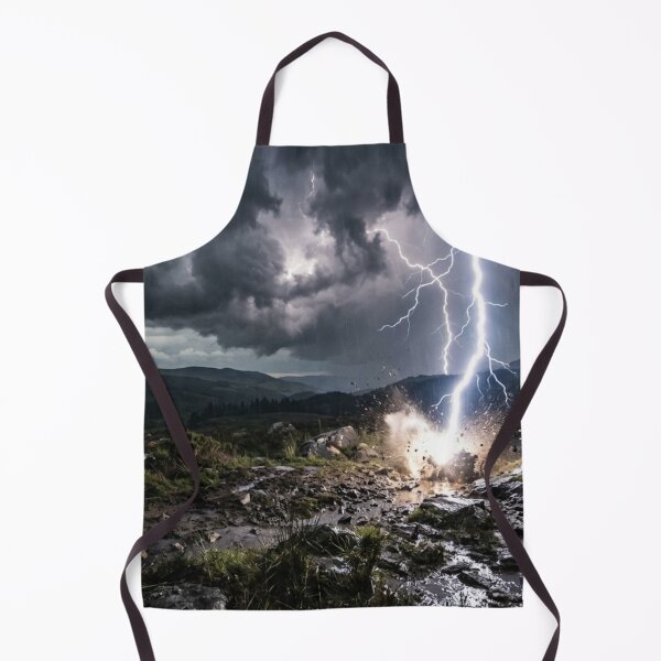 Item preview, Lightning strikes the ground. designed and sold by Malisa345.