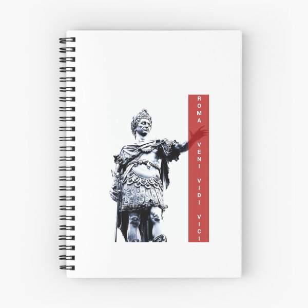 Item preview, Roma Veni Vidi Vici – Julius Caesar Roman Empire Quote Classical Statue Art designed and sold by SirPercival117.