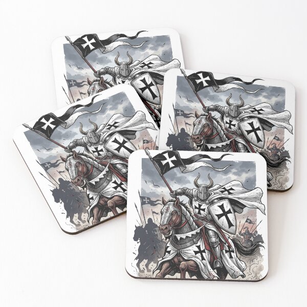 Item preview, Teutonic Knight Charging Into Battle designed and sold by Odd World.