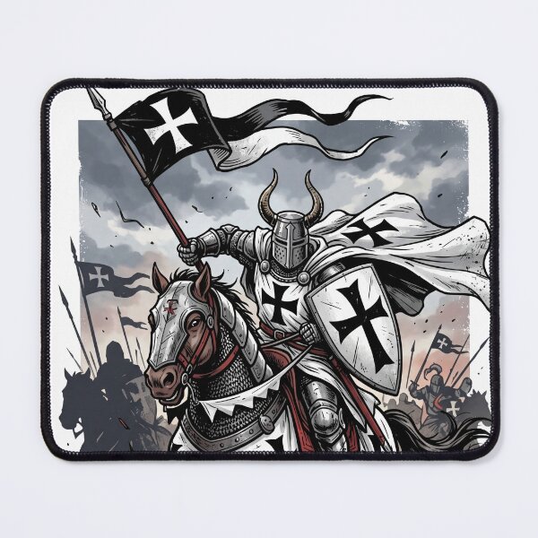 Item preview, Teutonic Knight Charging Into Battle designed and sold by Odd World.