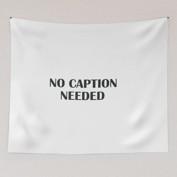Item preview, No Caption Needed Minimal Aesthetic Text Design designed and sold by insiya-art.