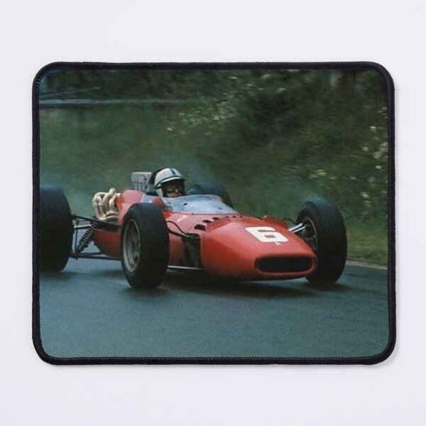 Item preview, Vintage Formula 1 Racing Car Red #6 – Classic Grand Prix Racing Poster designed and sold by Road To Track.