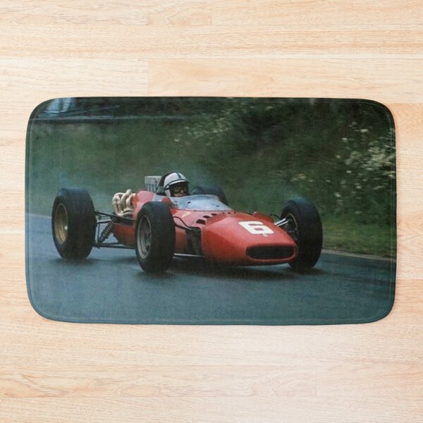 Item preview, Vintage Formula 1 Racing Car Red #6 – Classic Grand Prix Racing Poster designed and sold by Road To Track.