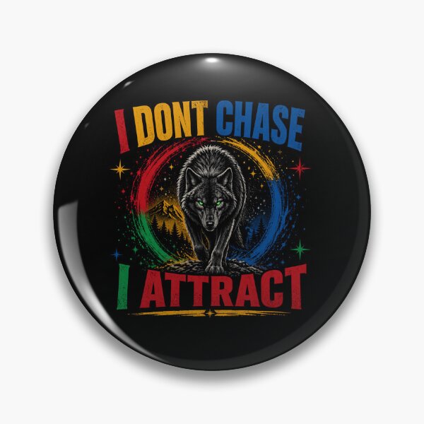 Item preview, I Don’t Chase I Attract Shirt – Confident Mindset Quote Tee designed and sold by IdentityThread.