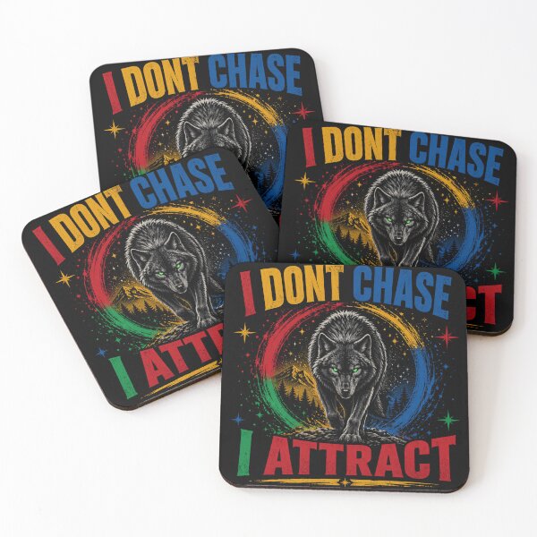 Item preview, I Don’t Chase I Attract Shirt – Confident Mindset Quote Tee designed and sold by IdentityThread.
