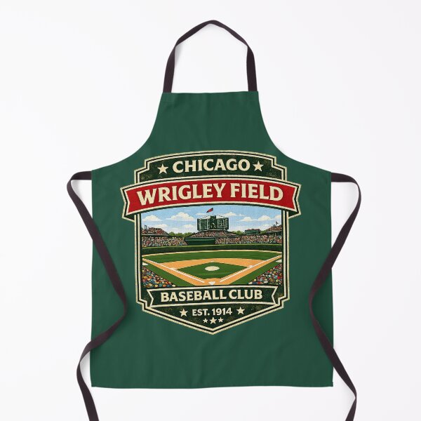 Item preview, Chicago Wrigley Field Vintage Stadium Badge, Retro Baseball Ballpark Scene Design designed and sold by GhostDawgs.