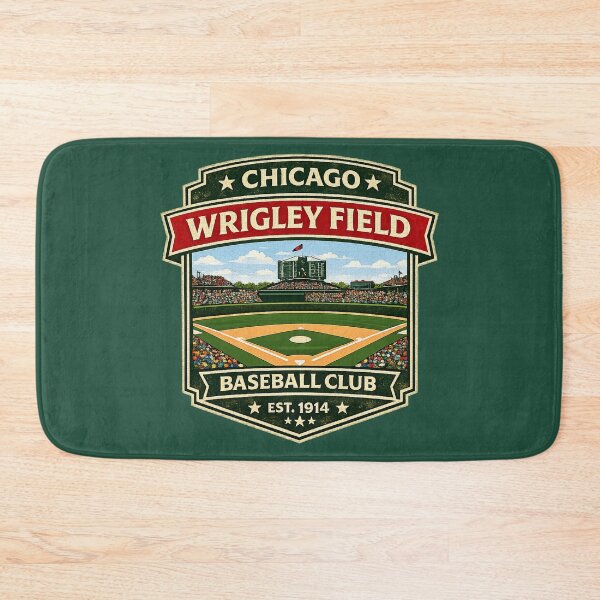 Item preview, Chicago Wrigley Field Vintage Stadium Badge, Retro Baseball Ballpark Scene Design designed and sold by GhostDawgs.