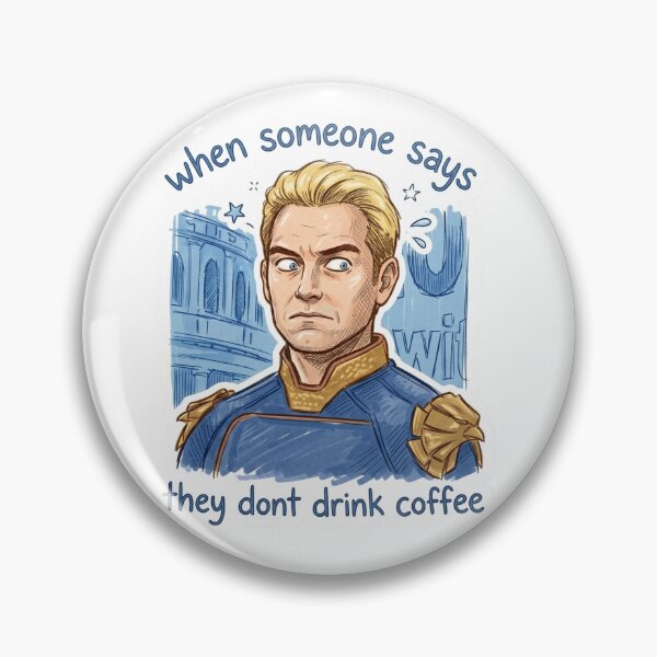 Item preview, The Coffee Skeptic homelander designed and sold by Echo Meme.