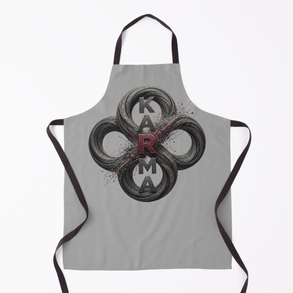Item preview, Karma Infinity Loop Minimalist Dark Aesthetic designed and sold by MarCinu Art.