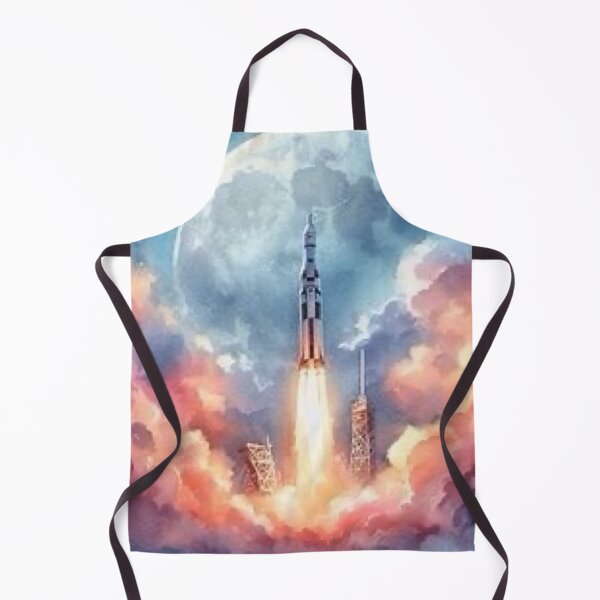 Item preview, Lunar Mission Liftoff designed and sold by TinCatOutPost.