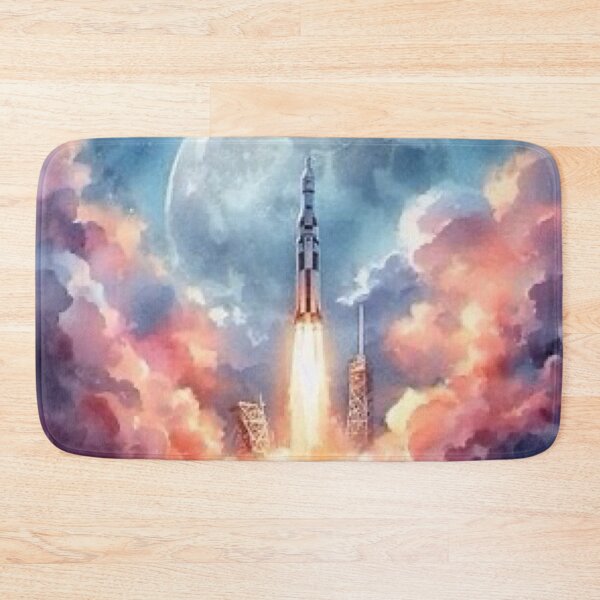 Item preview, Lunar Mission Liftoff  designed and sold by TinCatOutPost.