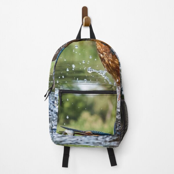 Item preview, Kingfisher catching a fish. designed and sold by Malisa345.