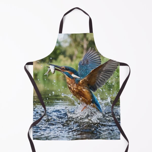Item preview, Kingfisher catching a fish. designed and sold by Malisa345.