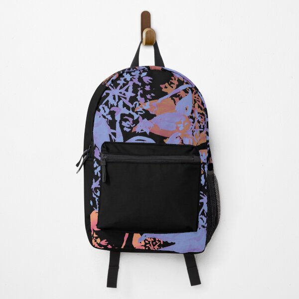 Item preview, Abstract Garden in Lavender and Apricot designed and sold by Ink wild.