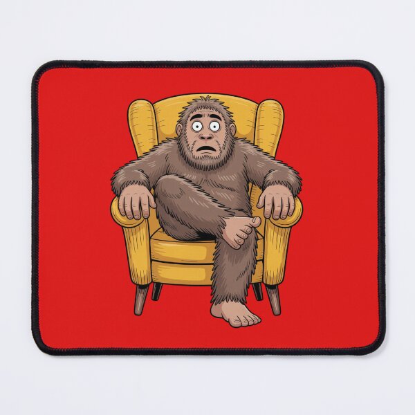 Item preview, Bigfoot sitting in a chair designed and sold by 123ks.