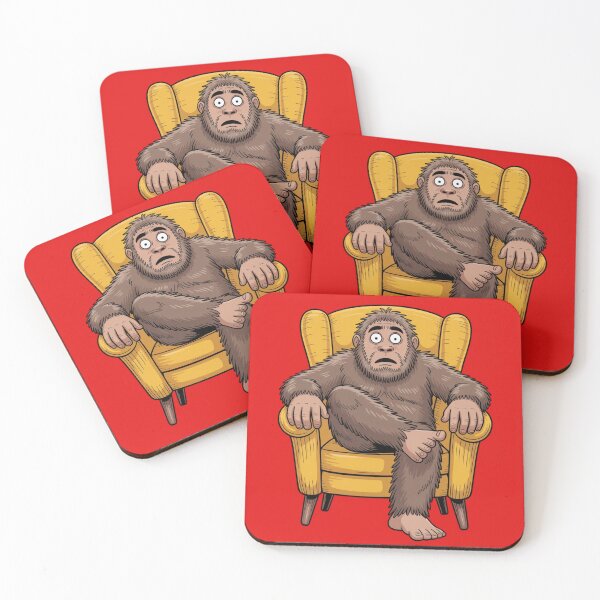 Item preview, Bigfoot sitting in a chair designed and sold by 123ks.