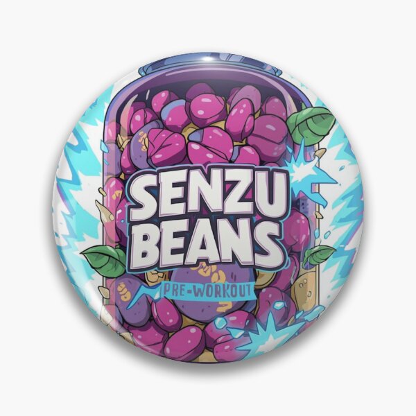 Item preview, Senzu Beans Pre‑Workout Funny Anime Gym Supplement Design designed and sold by Snedsdigital.