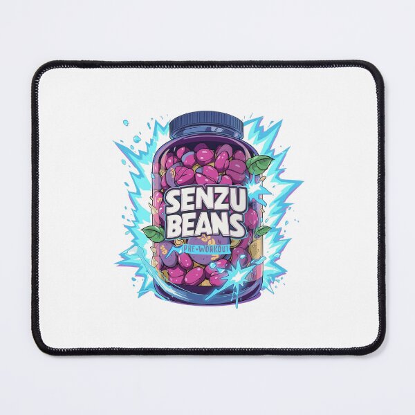 Item preview, Senzu Beans Pre‑Workout Funny Anime Gym Supplement Design designed and sold by Snedsdigital.