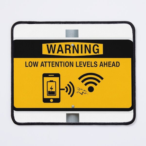Item preview, Funny Warning sign designed and sold by Azar Awan.