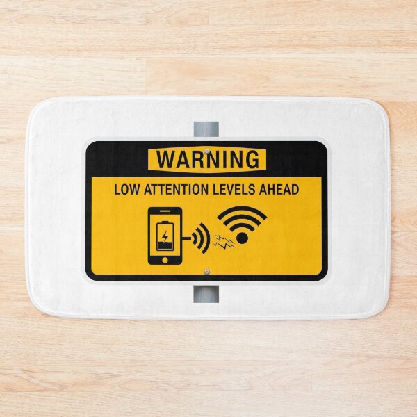 Item preview, Funny Warning sign designed and sold by Azar Awan.