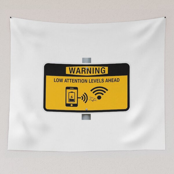 Item preview, Funny Warning sign designed and sold by Azar Awan.