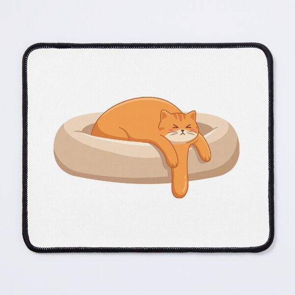 Item preview, Orange Cat Behavior Liquid Sleeping Tabby designed and sold by Petzzz.