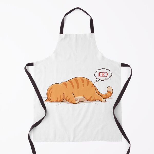 Item preview, Battery Dead Funny Orange Cat Faceplant designed and sold by Petzzz.