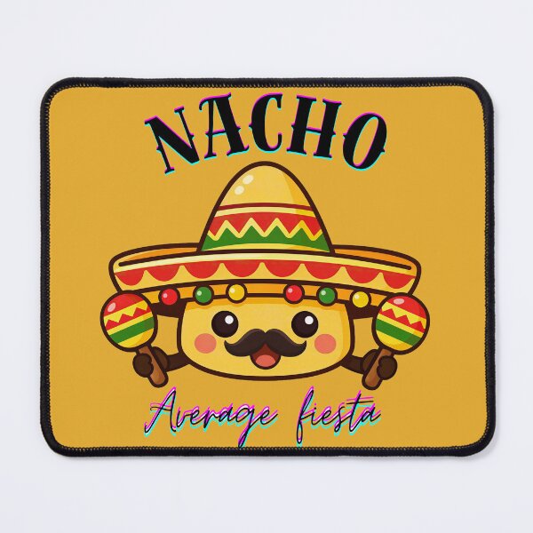 Item preview, Nacho Average Fiesta - Funny Cinco de Mayo Kawaii Party designed and sold by Soluna Studio.