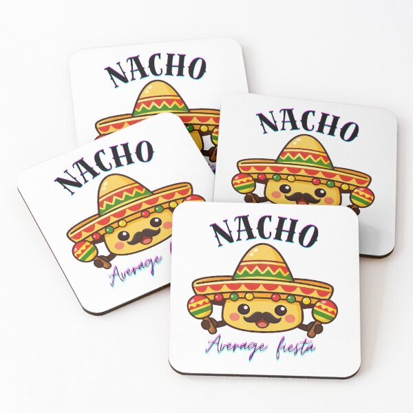 Item preview, Nacho Average Fiesta - Funny Cinco de Mayo Kawaii Party designed and sold by Soluna Studio.
