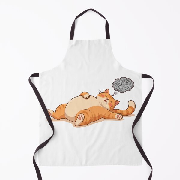 Item preview, One Braincell TV Static Lazy Orange Cat designed and sold by Petzzz.