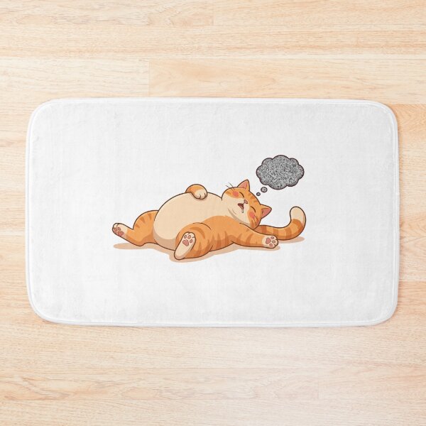 Item preview, One Braincell TV Static Lazy Orange Cat designed and sold by Petzzz.