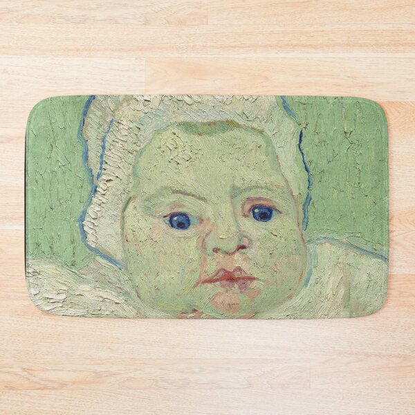 Item preview, Roulins Baby by Vincent van Gogh: Post Impressionist Nursery Art Print designed and sold by artofuniverse.